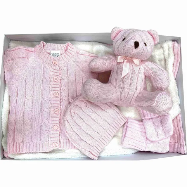 Pellatt Cornucopia Gift Box, Tender Loving Baby Chic, Pink