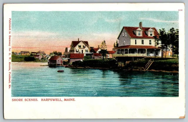 Harpswell, Maine - Shore Scenes - Vintage Postcard - Unposted