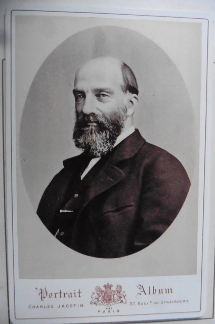 Photo CDV Officier militaire lieutenant spahis Alphonse Petitjean 1865