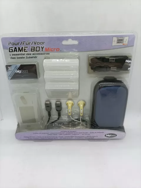 Pack transport protection communication Neuf Nintendo Game boy Micro
