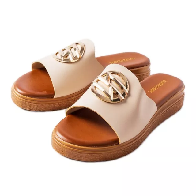 CIABATTE BEIGE CON plateau di Michelle EUR 37 79 PicClick IT