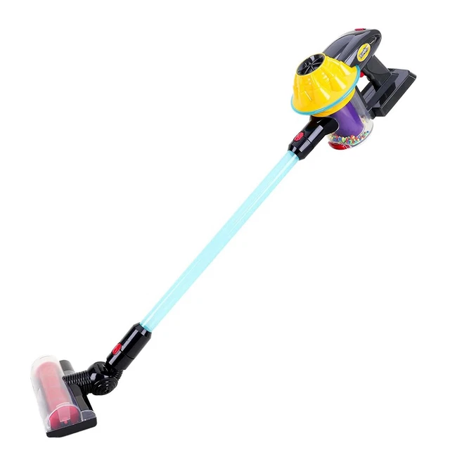 Cordless Vacuum Cleaner Toy Handheld Hoover Kids Cleaning Playset Pretend Play