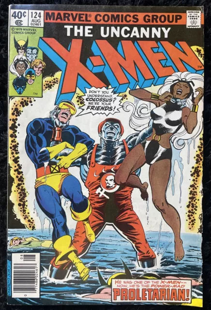 Uncanny X-Men #124 - Marvel Comics 1979 - Bronze Age Chris Claremont John Byrne