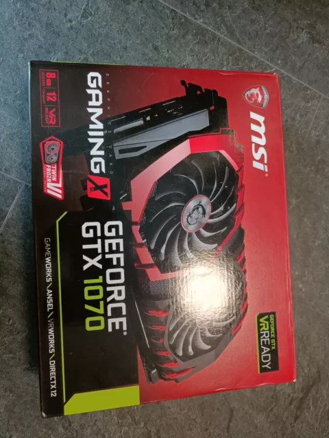 MSI GTX 1070 Gaming x 8G G5, PCI-E, TF VI FAN, OC, DL-DVI-D,HDMI,DP*3,SLI