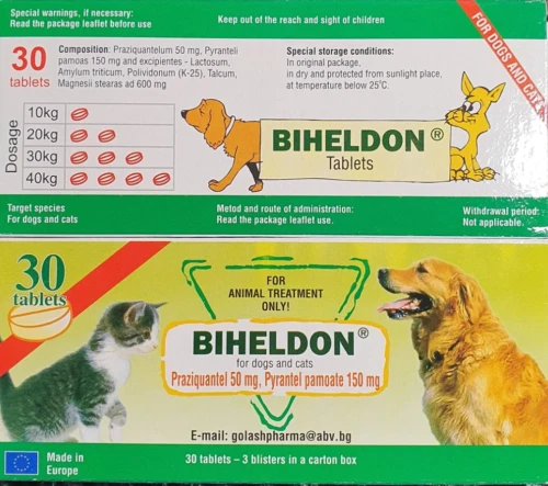 30 comprimidos, vermífugo, desparasitante, vermicida, desparasitante para perros