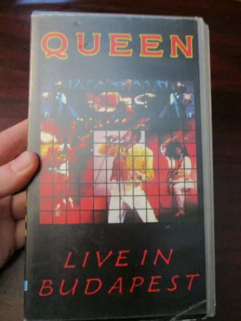 Queen Live in Budapest VHS Video Tape (NEW)