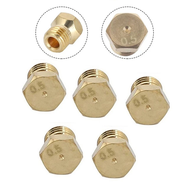 Kit Conversion GPL 5 Brûleurs - Buses Injecteurs Propane M6 Pour Plaque Gaz