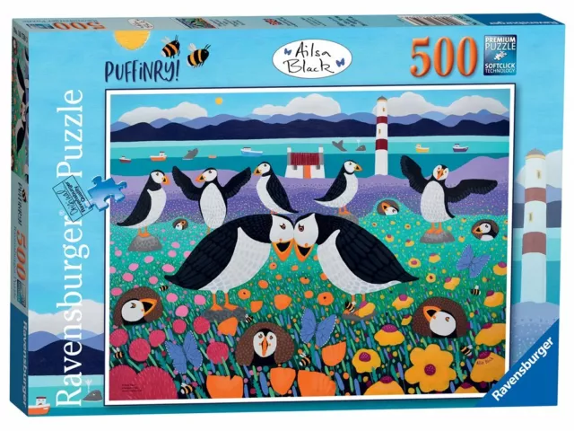 Ravensburger Puffinry 500pc Jigsaw Puzzle