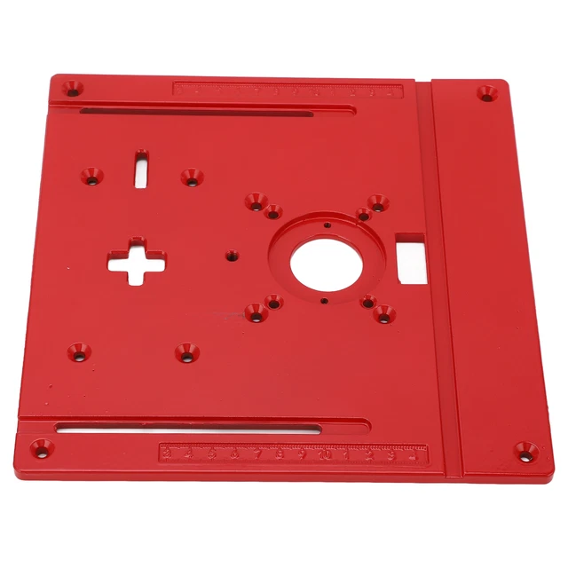 Plaque 'Insertion Universelle De Table De Routeur En Aluminium Insertion De