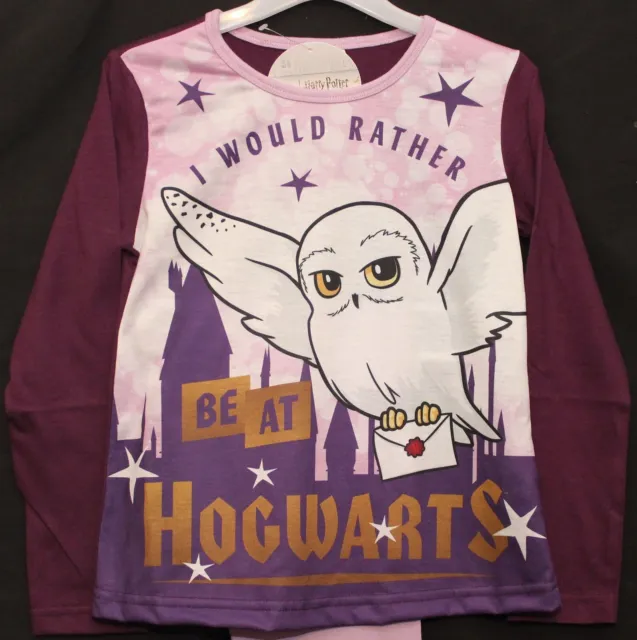 Pigiama Harry Potter ragazza / viola e lilla HEDWIG PIJ The Owl taglie 5-12 anni 4
