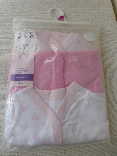 Baby Girls 0-3 Months Bundle Job Lot Clothes Capsule Wardrobe 6 items LOT 1 4