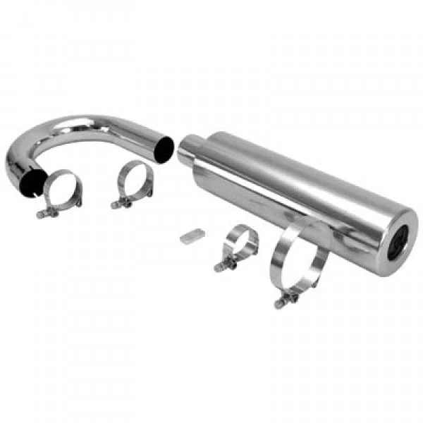Stainless Racing Muffler W/U-Bend Fits VW Sand Rail # CPR251113WUB-SR