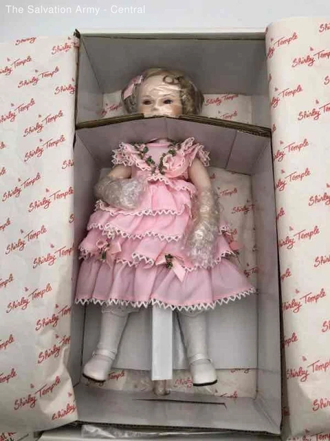 The Danbury Mint Dolls Of The Silver Screen Shirley Temple Littlest Rebel Doll