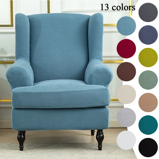 STRETCH WINGBACK SLIPCOVER Recliner Wing Back Chair Covers Sofa