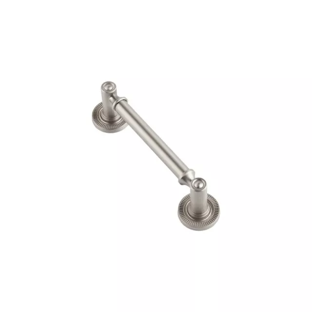 4pc -Sumner Street Home Hardware RL060070 Minted 4 in. Satin Nickel Cabinet Pull