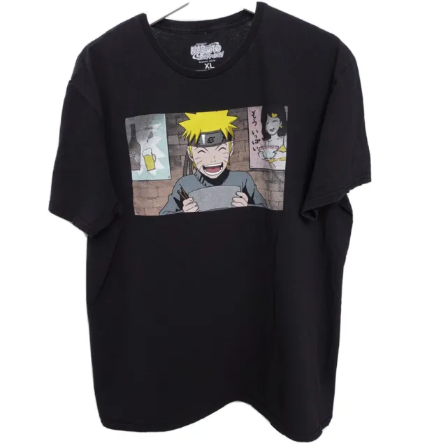 Vintage Naruto Shippuden Ichiraku Ramen Shop T Shirt Size Xl Black X Large Picclick