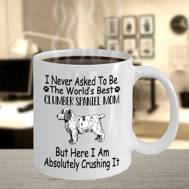Clumber Spaniel Dog,Clumber Spaniel,Clumber Dog,Clumber Spaniels Dog,Cup,Mug