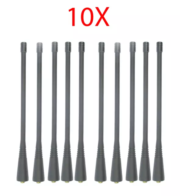 10 UHF Antenna For MOTOROLA CP185 CP200 CP200D PR400 HT750 HT1250 HT1250LS Radio