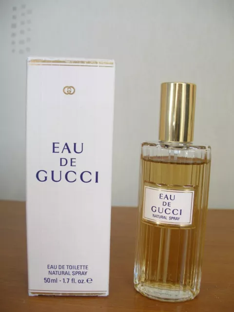 EAU DE GUCCI Vintage Perfume Eau De Toilette 50ml J56 65.00