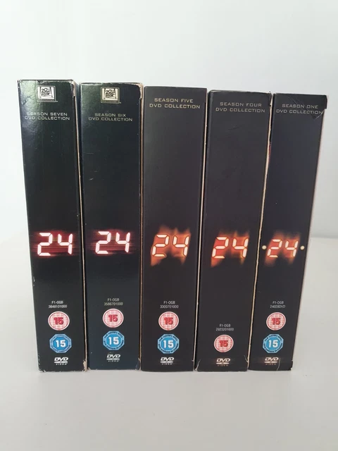 24: TWENTY FOUR DVD Video Box Sets / Season 1, 4, 5, 6 & 7 $37.54