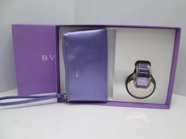 " BULGARI OMNIA AMETHYSTE " PROFUMO DONNA EDT 40ml SPRAY + POCHETTE