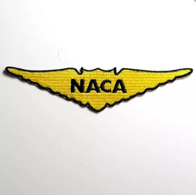 NASA “NACA” WINGS, Embroidered Patch - Made In USA Quality