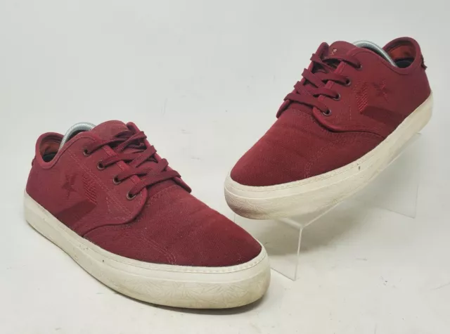 Converse One Star Ox 153721C Red Low Size Mens 9 Womens 10.5