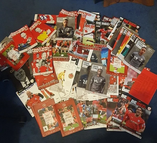 BARNSLEY FC Football HOME PROGRAMME BUNDLE 2015 2023 100+ £4.99