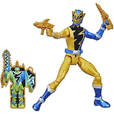 power rangers dino fury gold ranger figure
