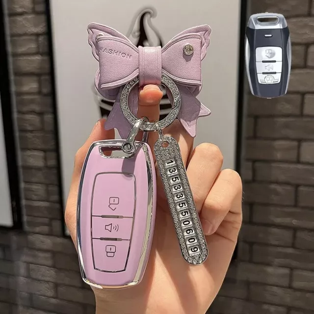 TPU Car Key Case Cover for Haval Jolion H2S H4 H7 H9 H6 H6 Coupe H6S F5 F7 F7X