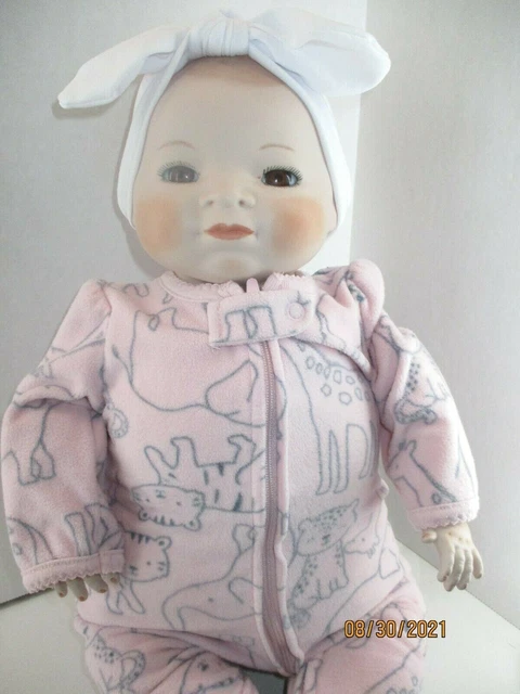 Bisque/ Porcelain Cloth Reproduction Bye-Lo Baby 19” Copr by Grace S Putnam Doll 2