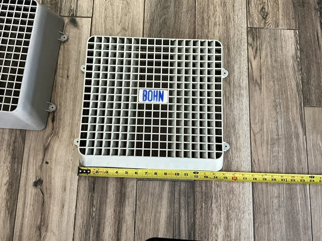 Walk In box evap fan covers for Bohn evap coils ￼
