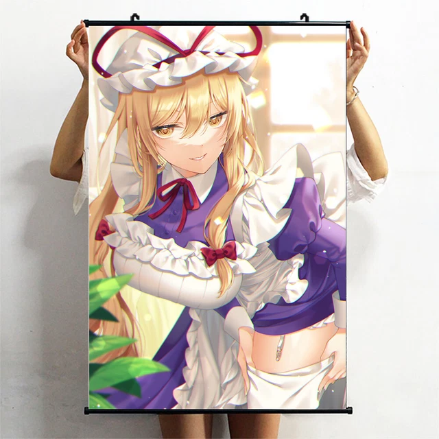 touhou yakumo yukari Cosplay HD Poster Wall Wall Scrolls Mural 60X90cm F01