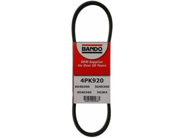 For 1987-1990 Acura Legend Accessory Drive Belt Air Conditioning 35323GC 1988