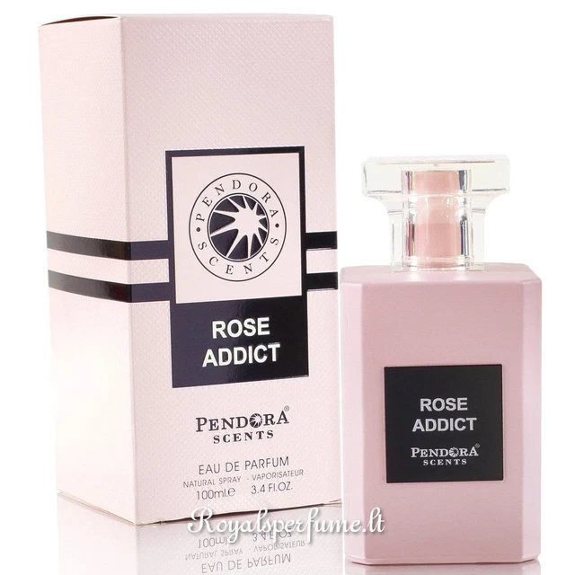 Rose Addict by Pendora Scent Arabic Perfumed Water Unisex 100ml Eau de Parfum