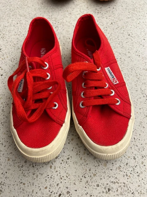 Superga rosse bimbo sale