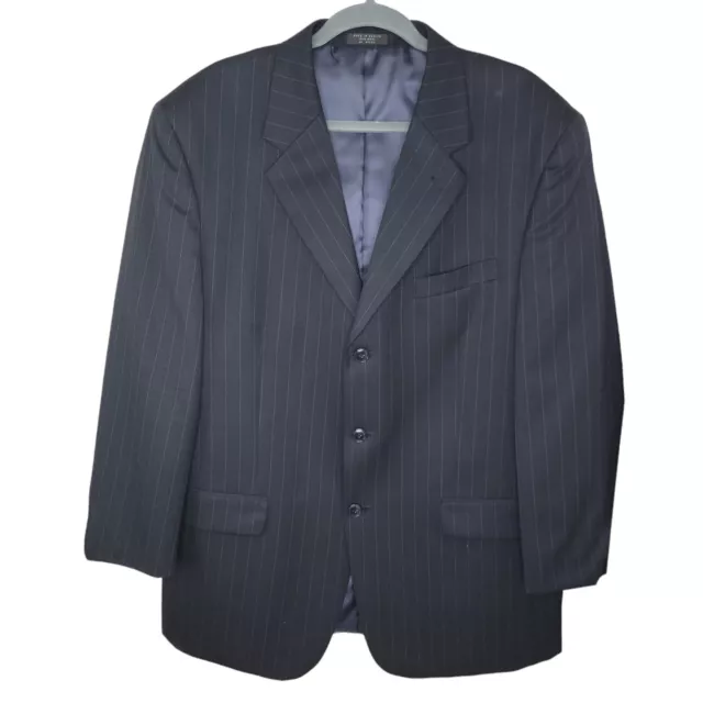 Jones New York Men's Pin Stripe Wool Sports Coat Blazer size 44R