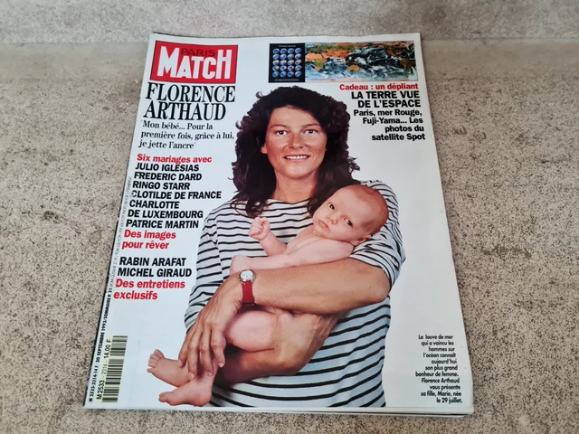 PARIS MATCH N° 2287 25/03/1993 Florence Arthaud Claude François Prost L35 EUR 3,50 - FR