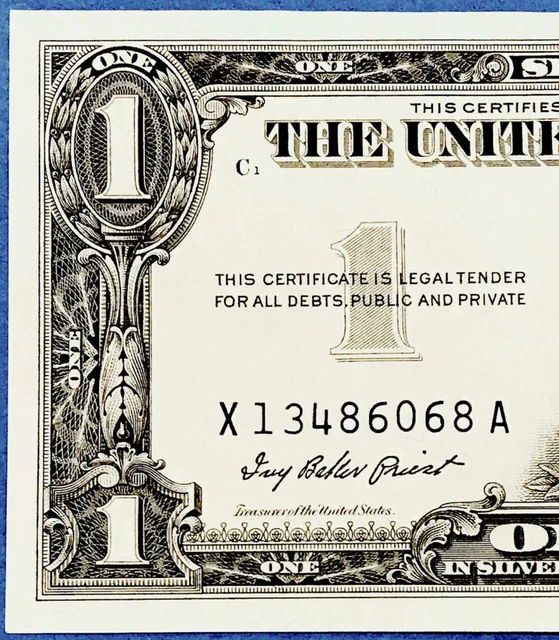 ⭐️1957⭐️Silver Cert⭐️Best Ever⭐️Flawless Gem Bu+⭐️So Crisp⭐️High$Value⭐️