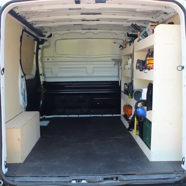 Renault Trafic Traffic SWB 2015+ XL Double Van Racking Shelving System 3