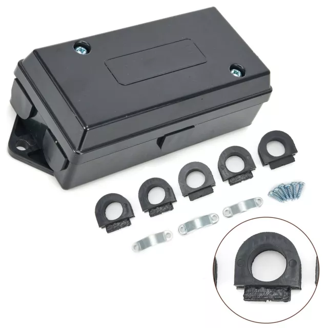 Convenient 7 Pole Cable Connection Box Kit for Trailer Wire Connection