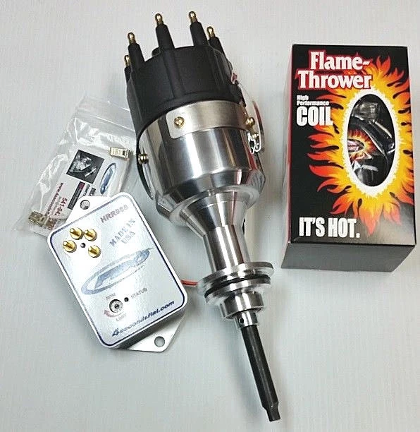 BIG BLOCK MOPAR Billet Distributor Custom Curved Mech Adv w/HRR688