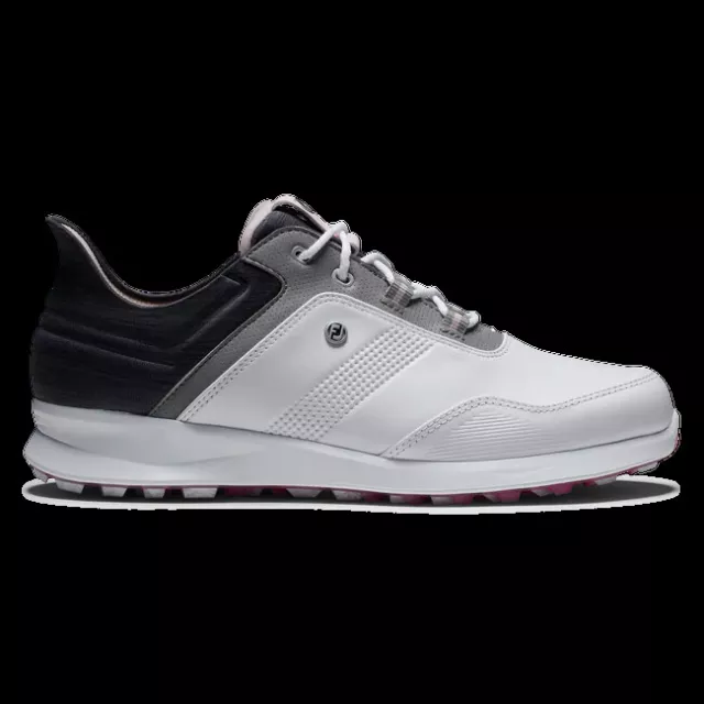 Footjoy Stratos Chaussures de Golf Femmes Blanc/Noir/Rose