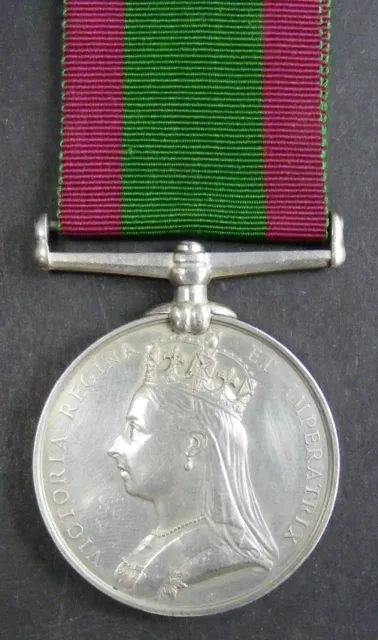 GB Original Medal: Afghanistan 1878-80, no clasp, Gray, 5th Fusiliers
