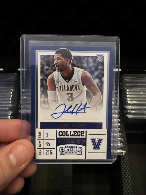 2017 Panini Contenders Draft Picks Josh Hart Rookie Auto RC