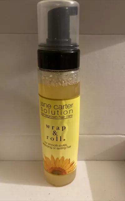 Jane Carter Solution Wrap & Roll Smooth Styling Mousse – No Buildup, Smoothing