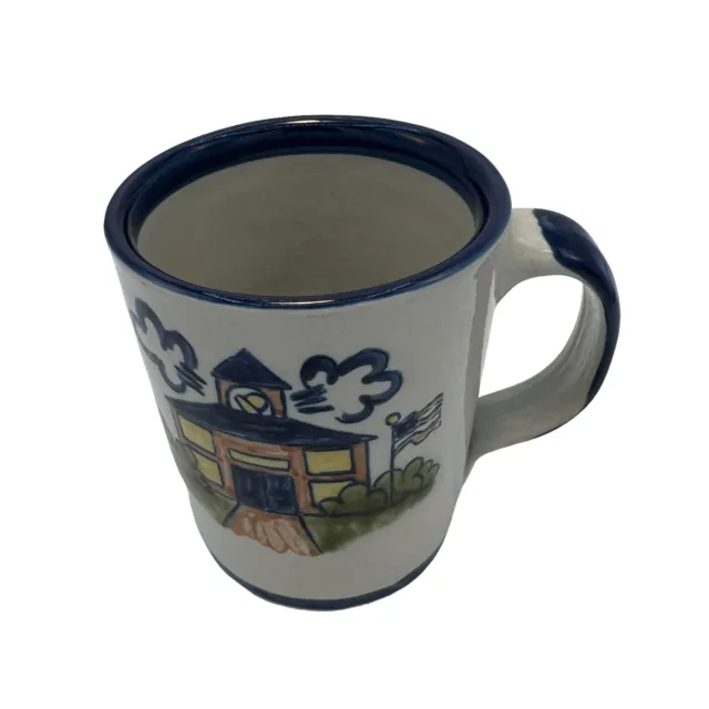 Louisville Stoneware Pottery Coffee Mug Middletown School Cup USA Kentucky