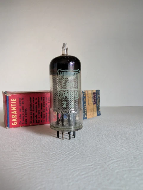 Lampe (tube) EF41 MINIWATT DARIO - Tube à Vide Pour Radio TSF Vintage - Occasion, état Fonctionnel