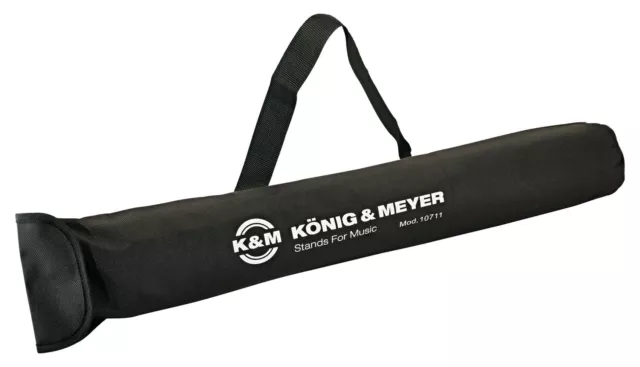 Trage Tasche Noten Ständer Pult K&M 10711 groß schwarz Nylon Umhängeriemen Bag