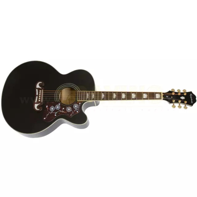 EPIPHONE Ej-200 SCE ELECTRIFIED ACOUSTIC GUITAR,NEW!